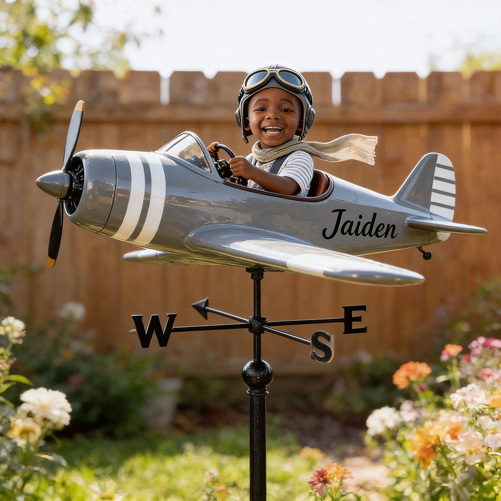 Custom Any Photo, Any Vehicle - Personalized Kid Weather Vane