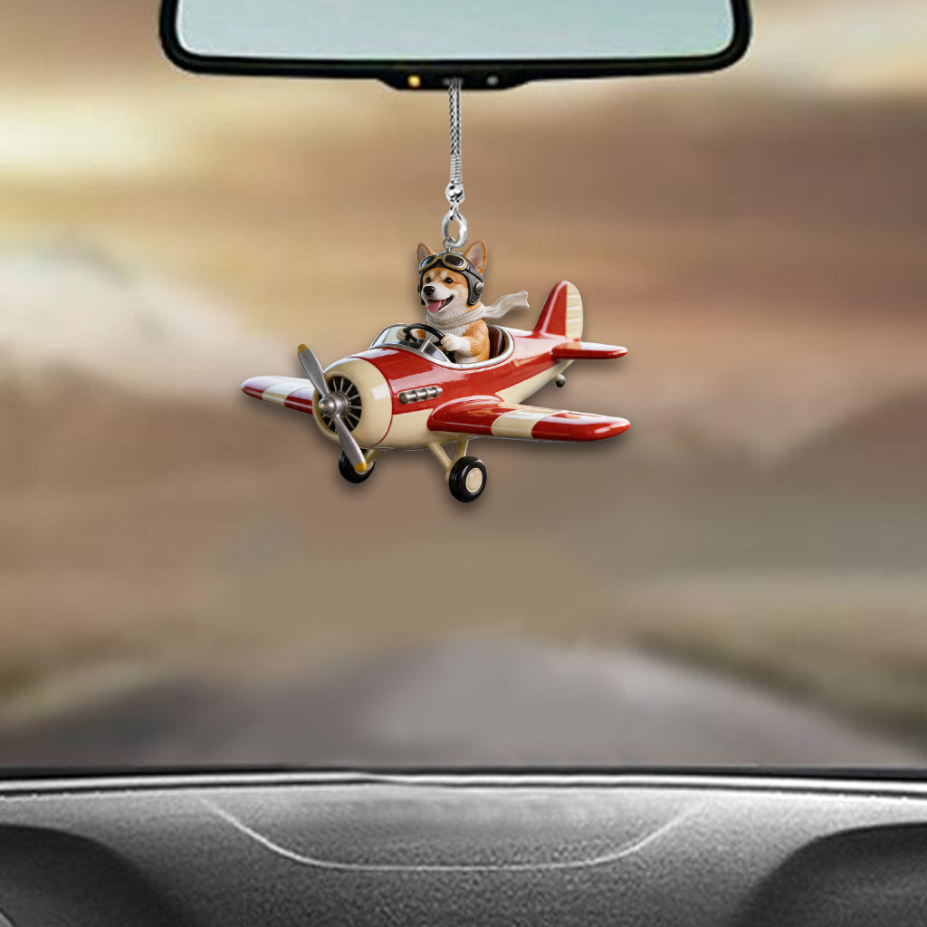 Dog Mom Gift, Pet Mom, Dog Cat Lovers - Personalized Dog Car Ornament