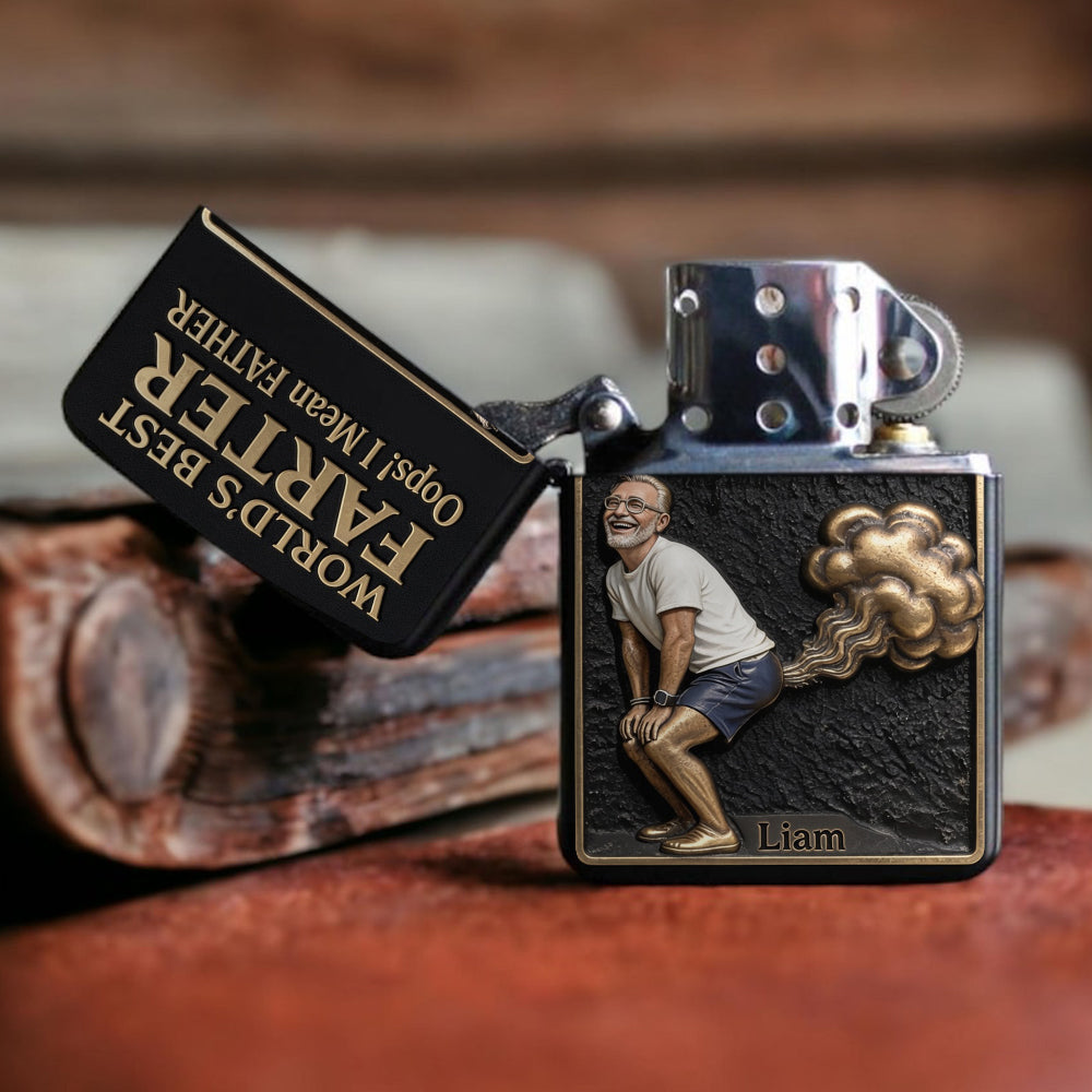 Best Farter Ever - Personalized Father Lighter