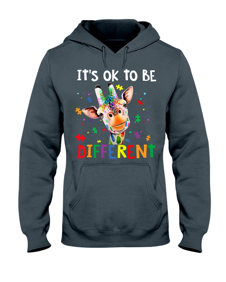 It's Ok To Be Different - Autism Awareness T-shirt and Hoodie 0921