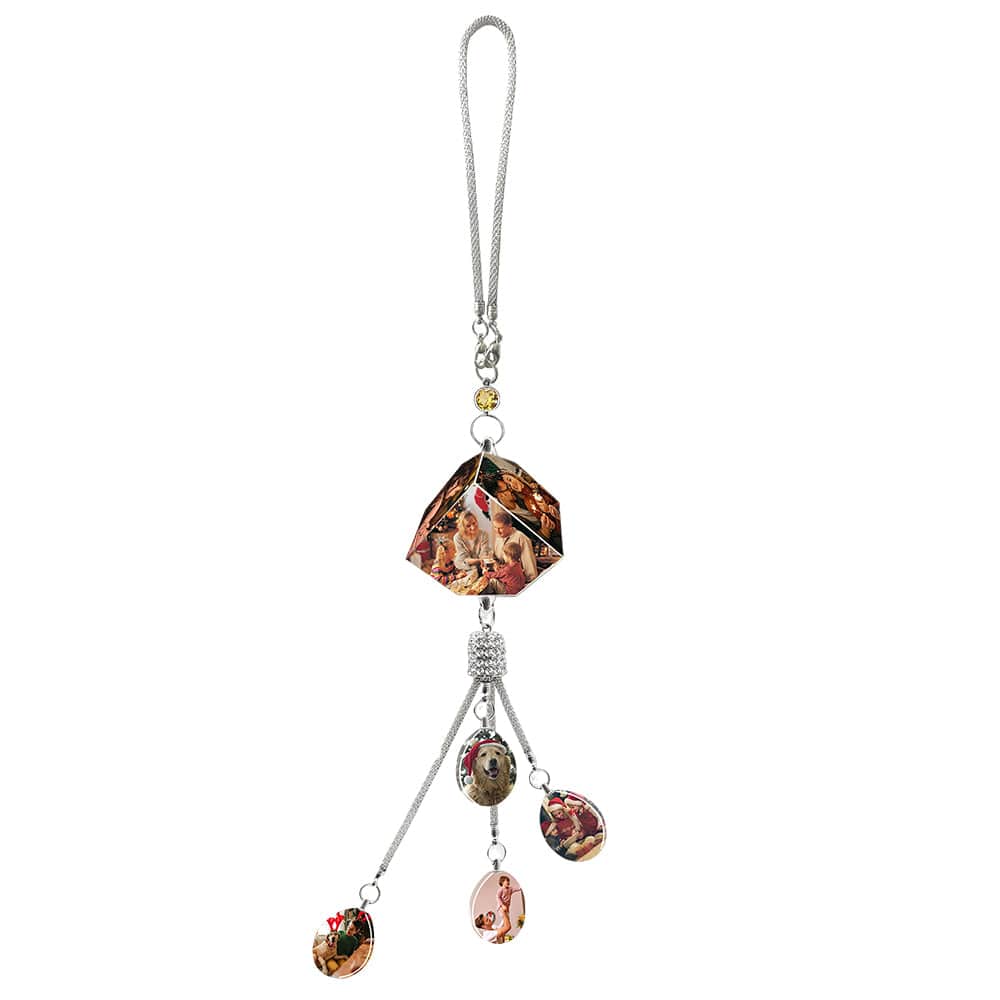 Any Photos - Personalized Any Photo Car Ornament