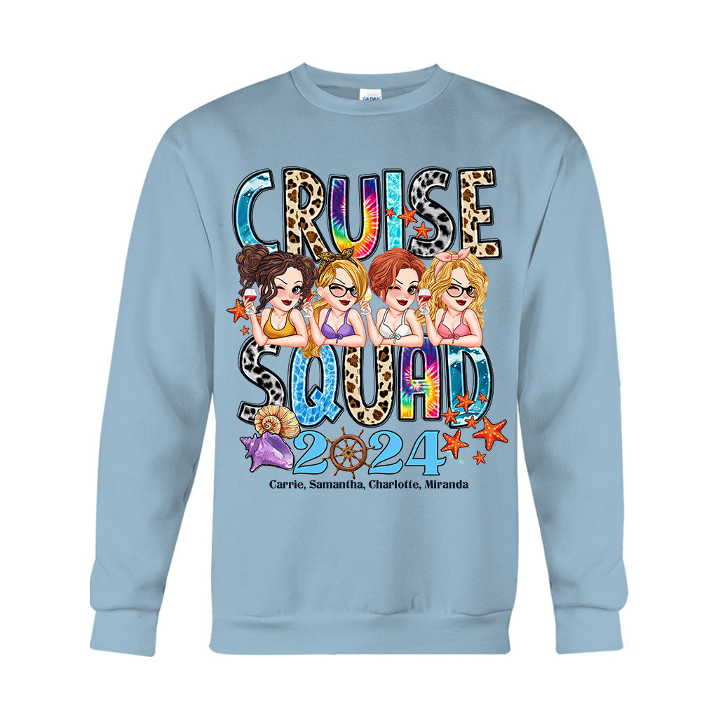 Cruise Squad 2024 - Personalized Cruising T-shirt And Hoodie