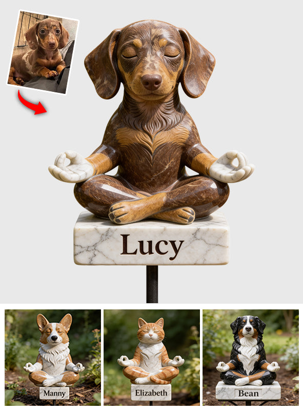 Custom Any Pet Photo - Personalized Dog Acrylic Stake