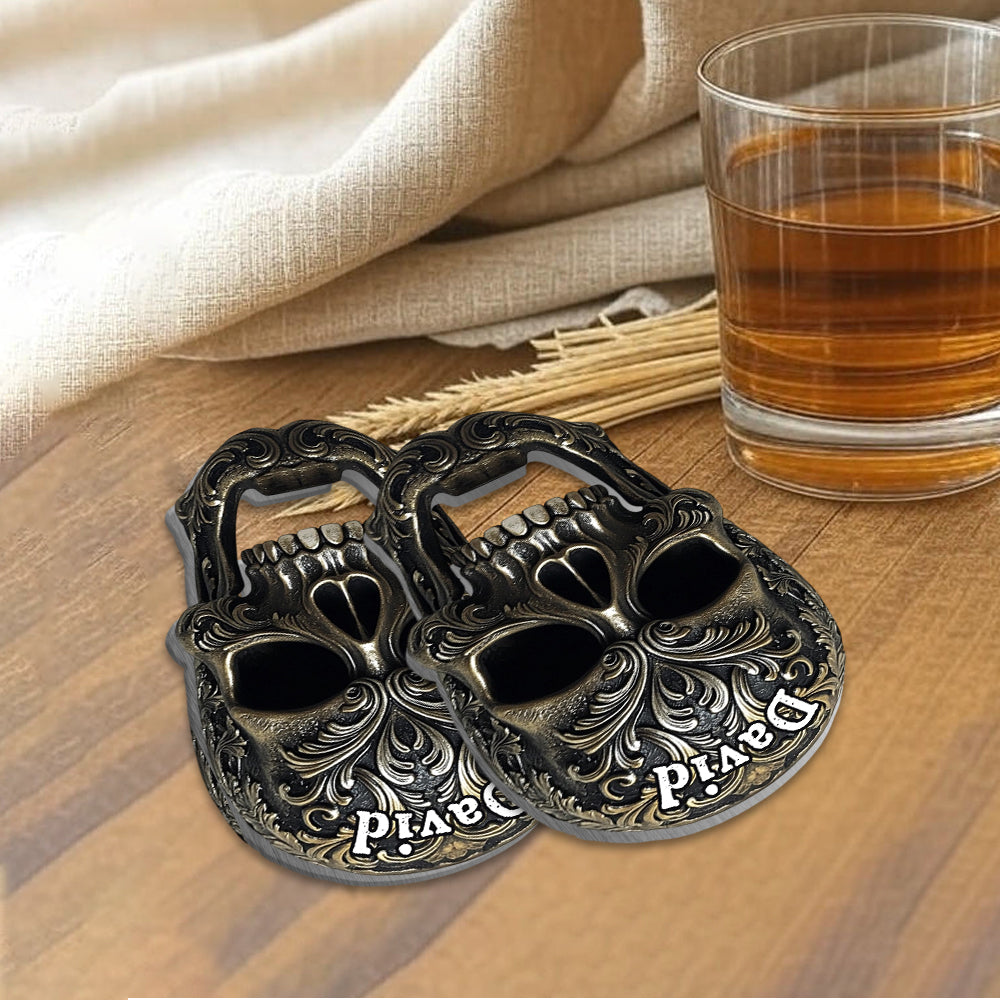 Cool Skull Bottle Opener - Personalized Beer Bottle Opener