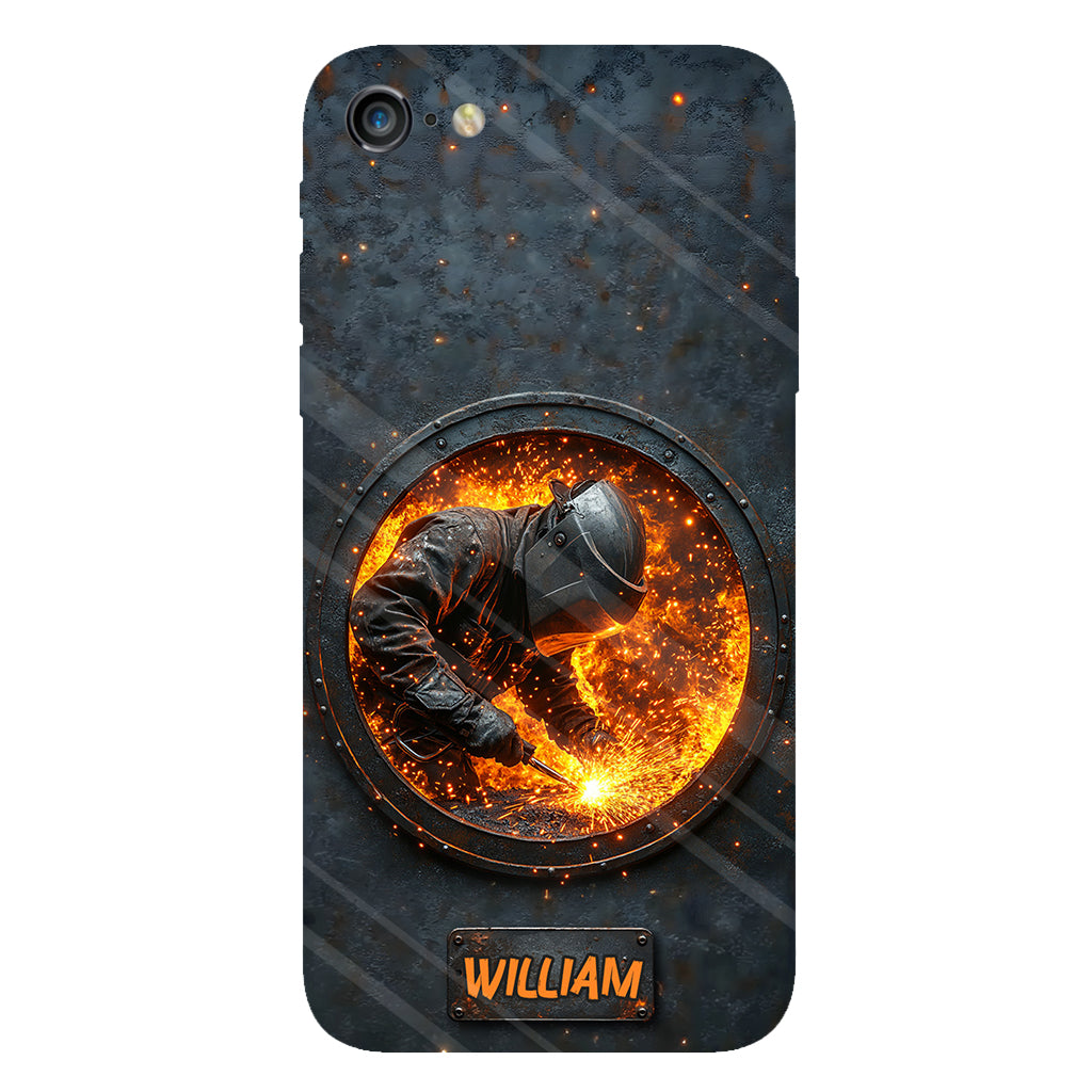 Gift For Welder Man - Personalized Welder Full Print Phone Case