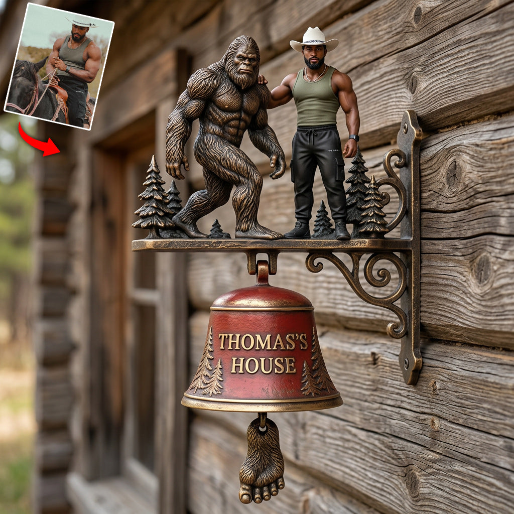 Custom Any Photo - Personalized Camping Wooden Wall Mount Sign