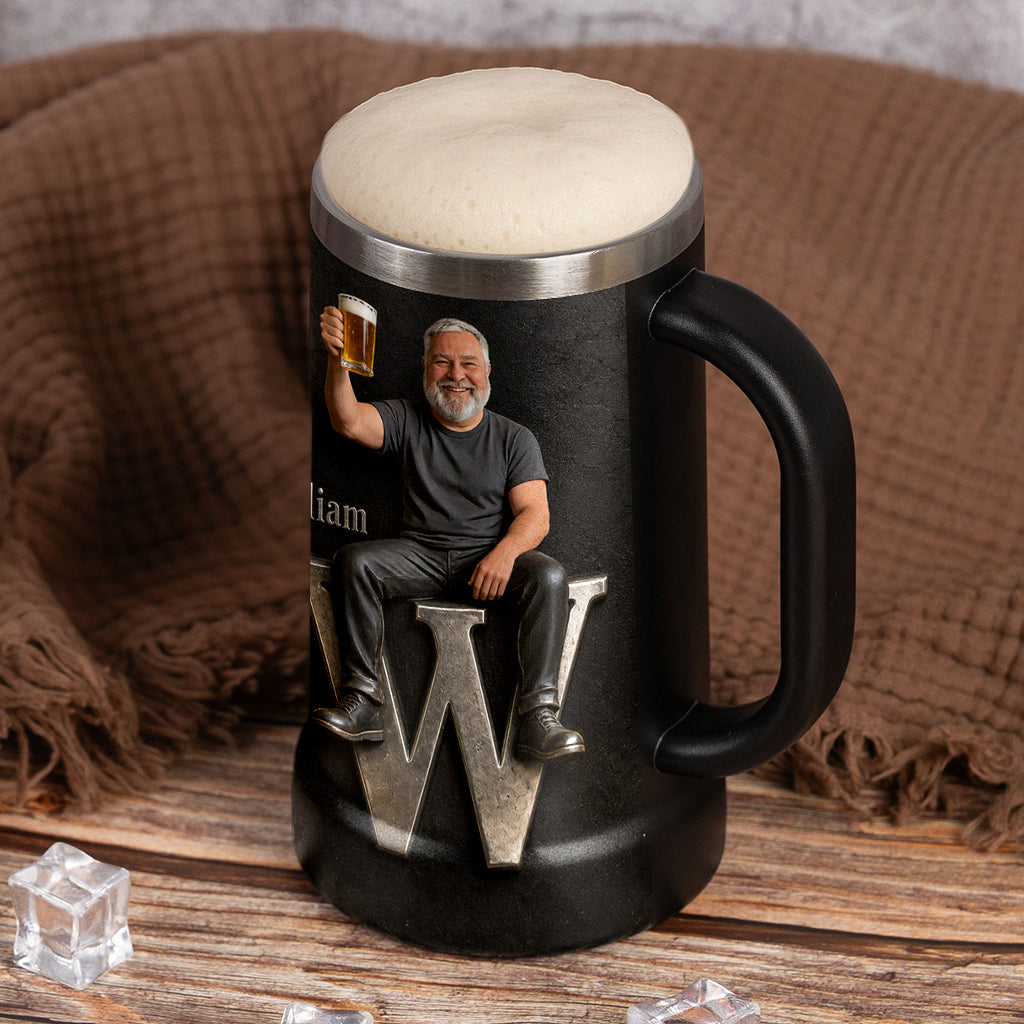 Crack And Cheers - Personalized Beer Beer Stein