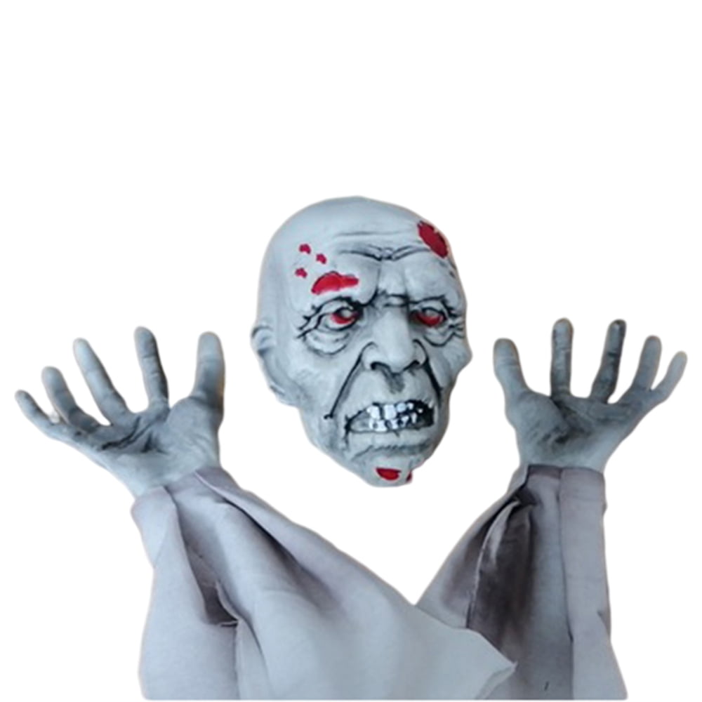 Artificial Skull Head - Halloween Zombie Decoration