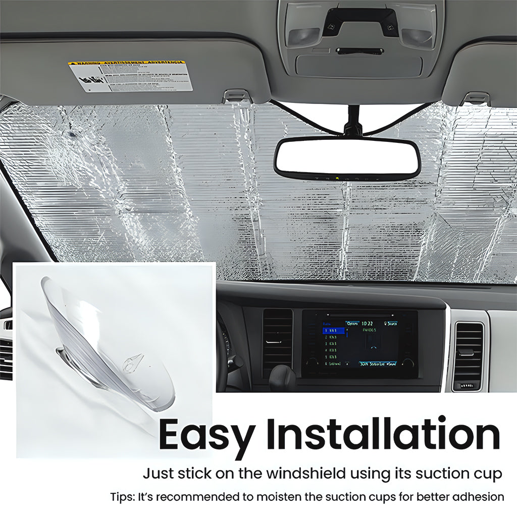 Don't Look Back - Personalized Car Sunshade