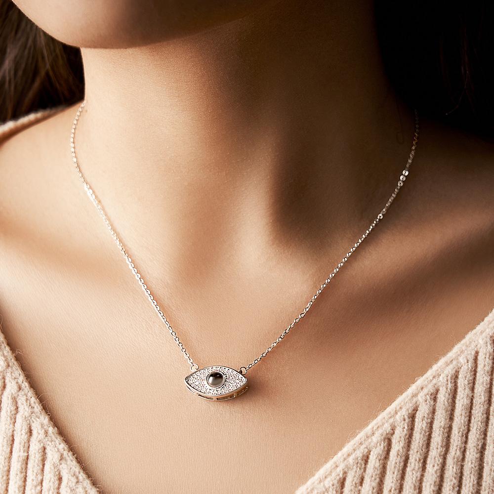 Evil Eye Projection Charm - gift for who lost a loved one - Personalized Evil Eye Projection Charm
