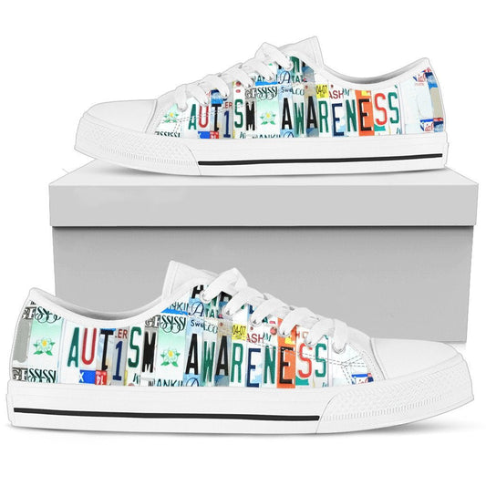 Autism Awareness Low Top Shoes 0921