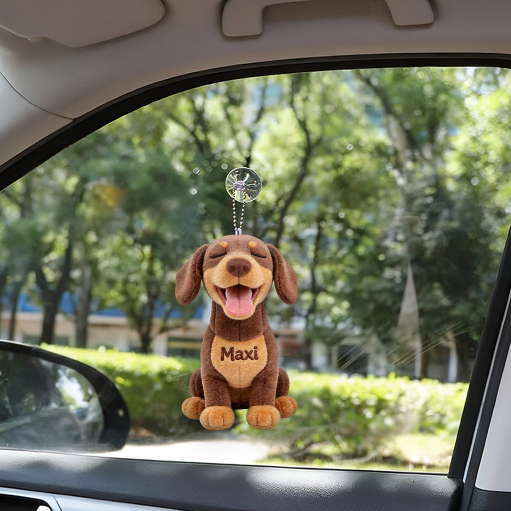 Always By My Side - Personalized Dog Plush Keychain