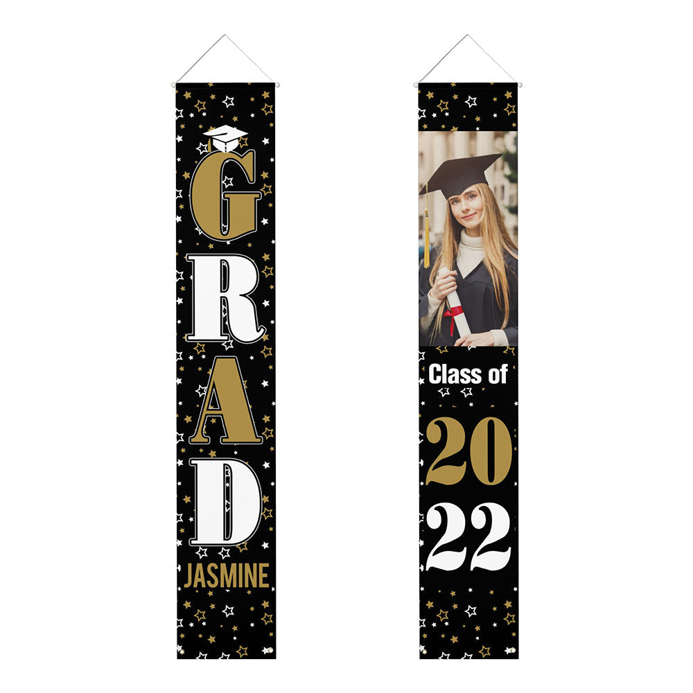 Graduation Party Decorations Supplies - Personalized Daughter Door Banner