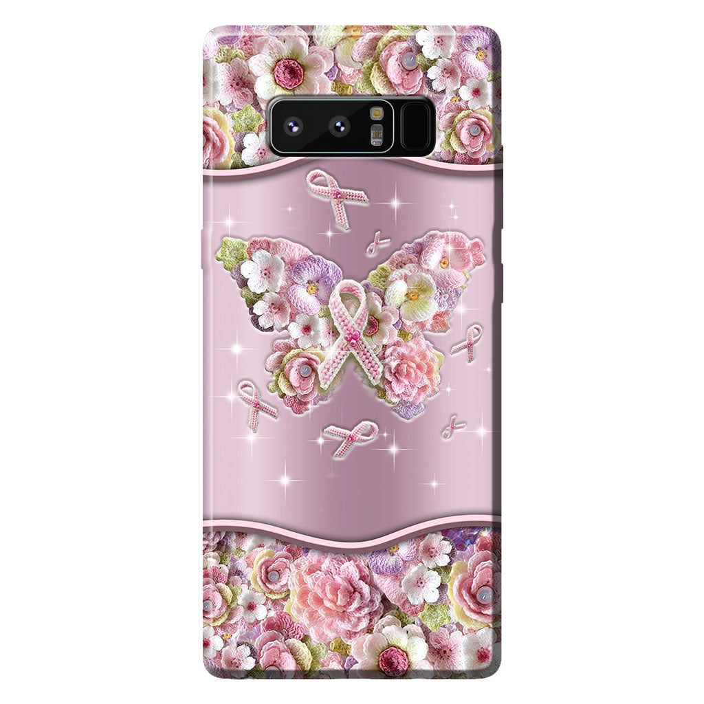 In October We Wear Pink - Breast Cancer Awareness Personalized 3D Printed Phone Case