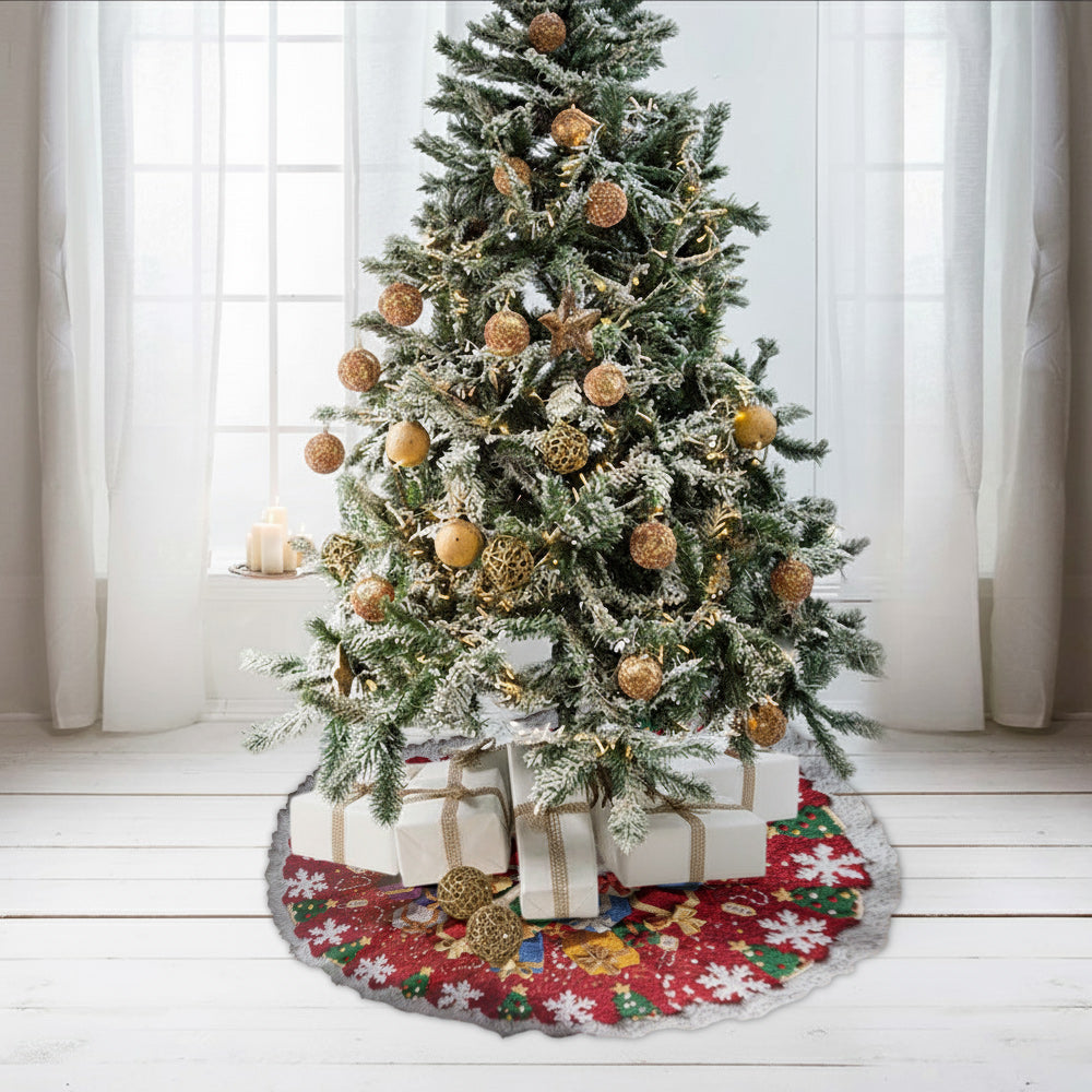 Christmas Gifts - Personalized Family Shaped Tree Skirt