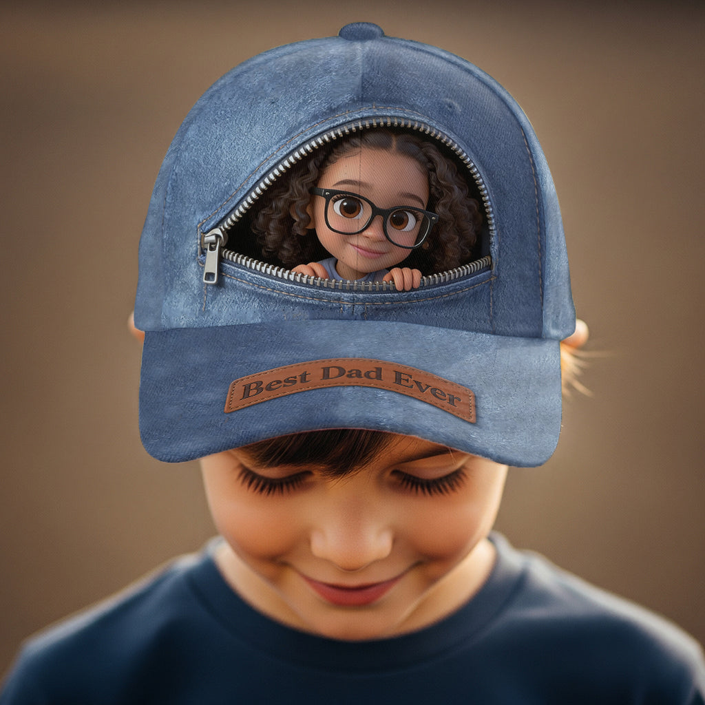 Custom Any Photo - Personalized Father Classic Cap