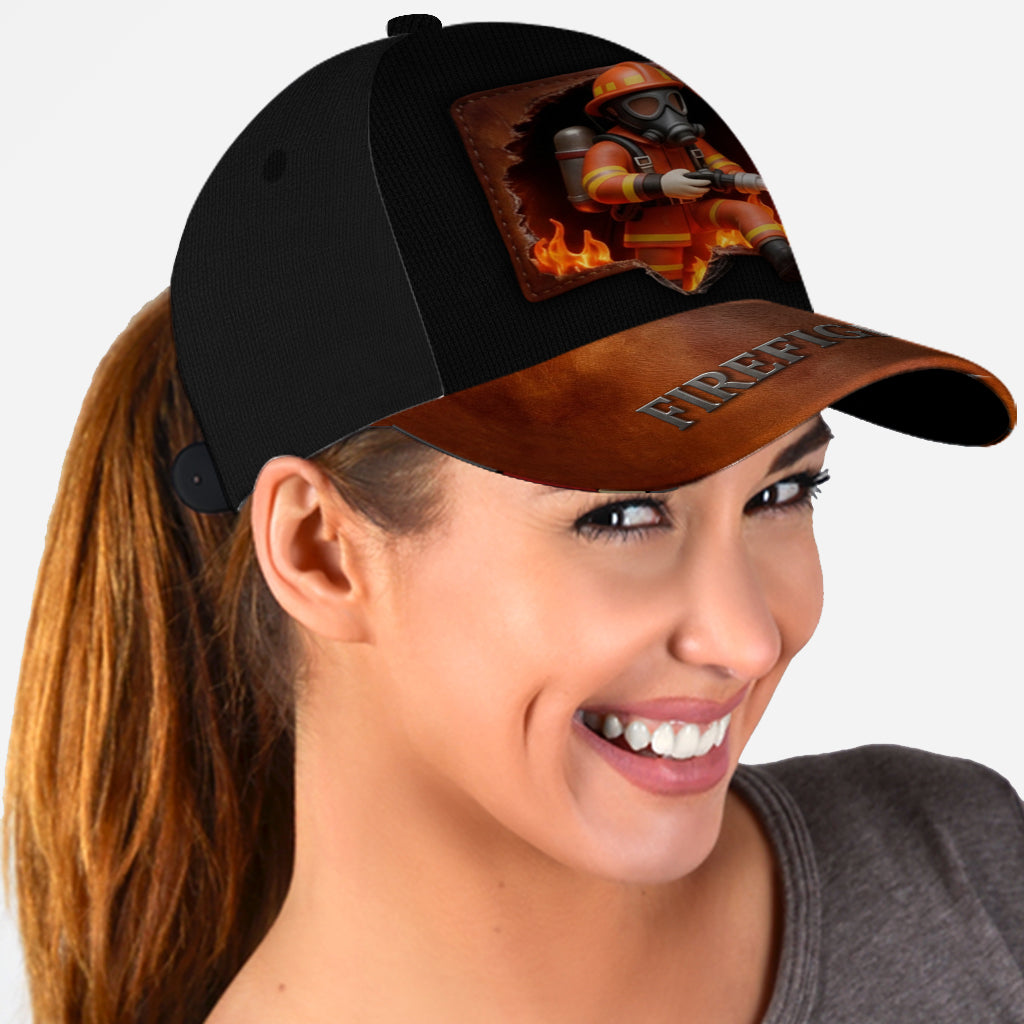 Cool Firefighter - Personalized Firefighter Classic Cap
