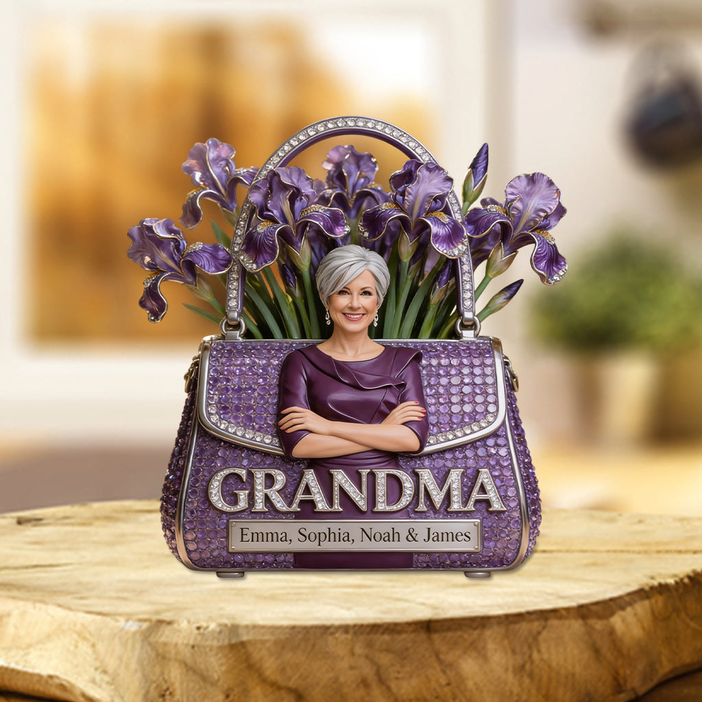 Cutsom Any Photo - Personalized Grandma Custom Shaped Acrylic Plaque