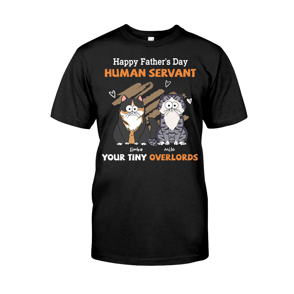 To My Human Servant - Personalized Cat T-shirt And Hoodie