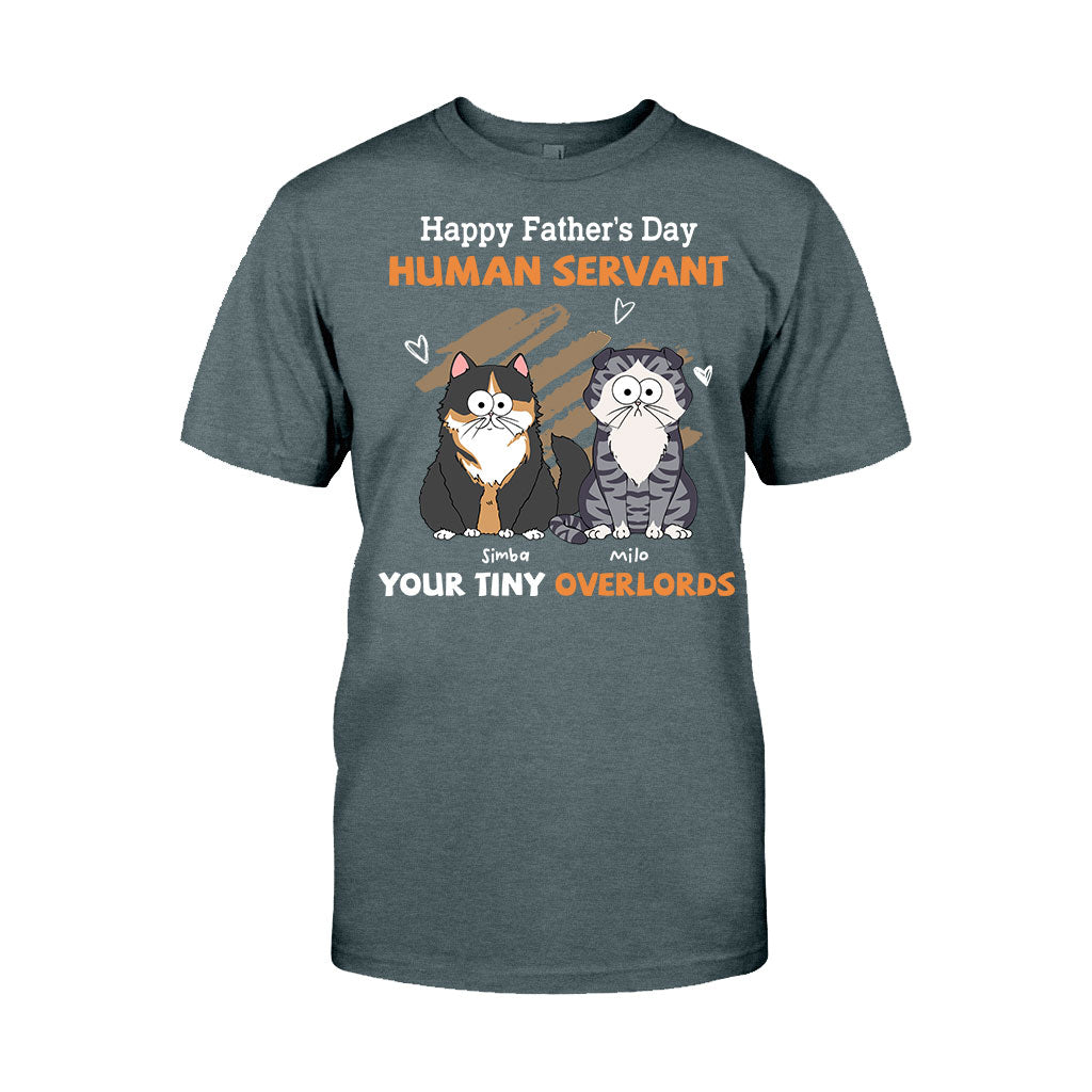 To My Human Servant - Personalized Cat T-shirt And Hoodie