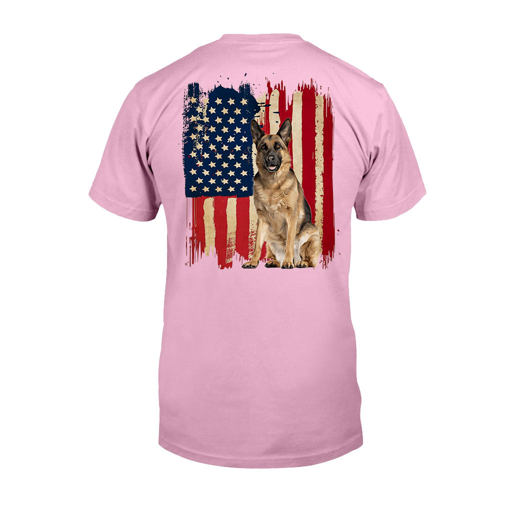 Puppy Flag - Personalized Dog T-shirt and Hoodie