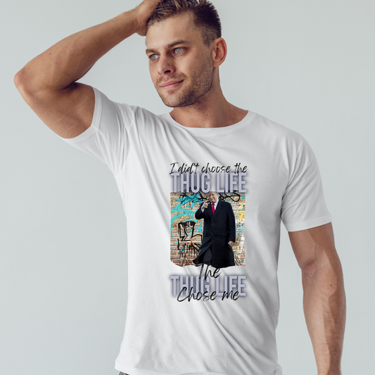 Thug Life Chose Me Trump T-Shirt, Im Voting For The FeI0n Shirt, Donald Trump Shirt, Trump 2024 Shirt