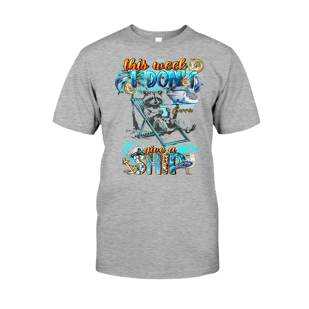 This Week I Don't Give A Ship Feral Girl Summer - Personalized Cruising T-shirt And Hoodie