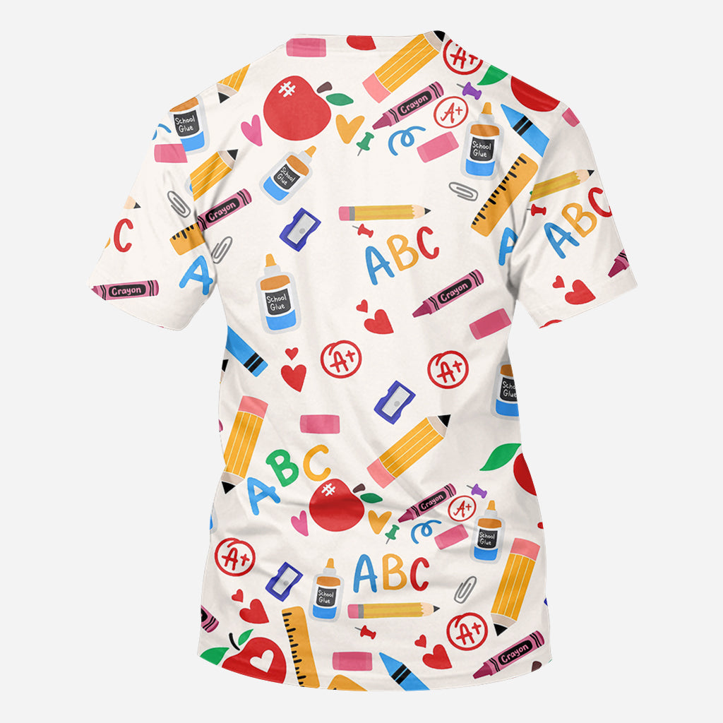 Teacher Life - Personalized Teacher All Over Shirt