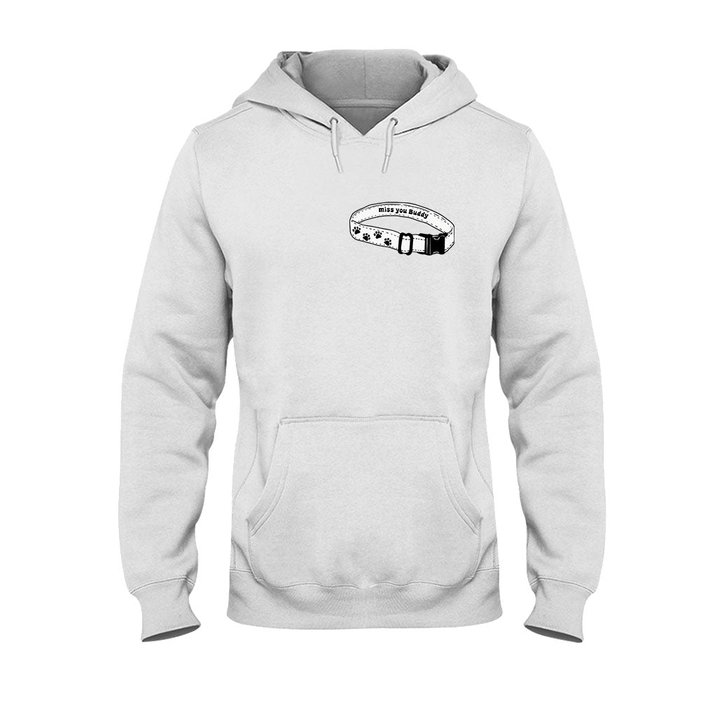Miss You Collar - Personalized Dog T-shirt And Hoodie