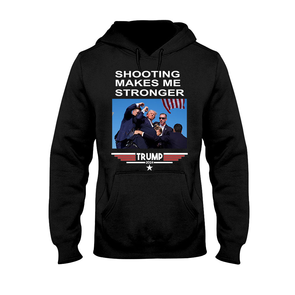 Sh00ting Make Me Stronger 2024 President Election Shirt