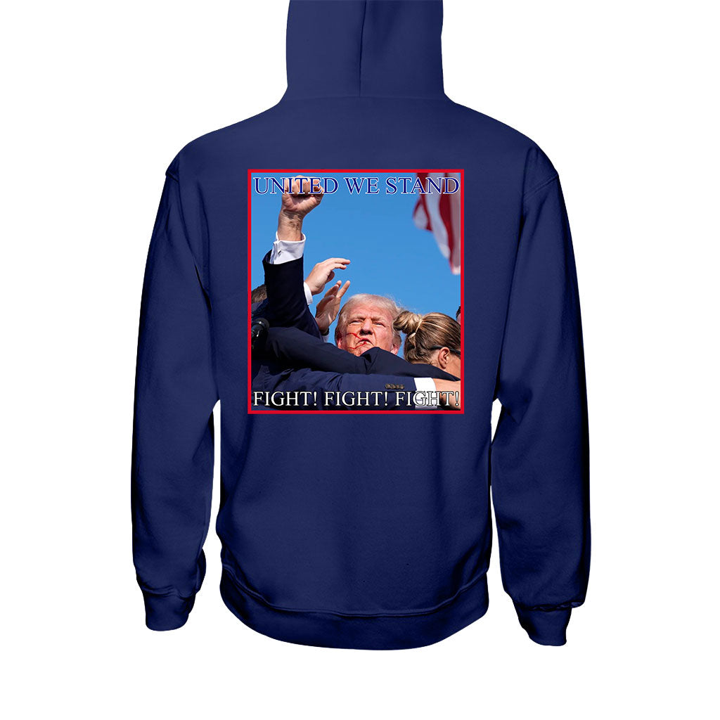 United We Stand Shirt, Never Surrender Shirt, Fight For America T-shirt, 2024 Rally Shirt, Fight Fight Fight Shirt