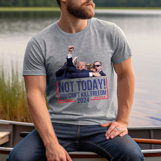 Not Today T-shirt, Never Surrender Shirt, Fight For America T-shirt, Retro Rally Shirt, Fight Fight Fight Shirt