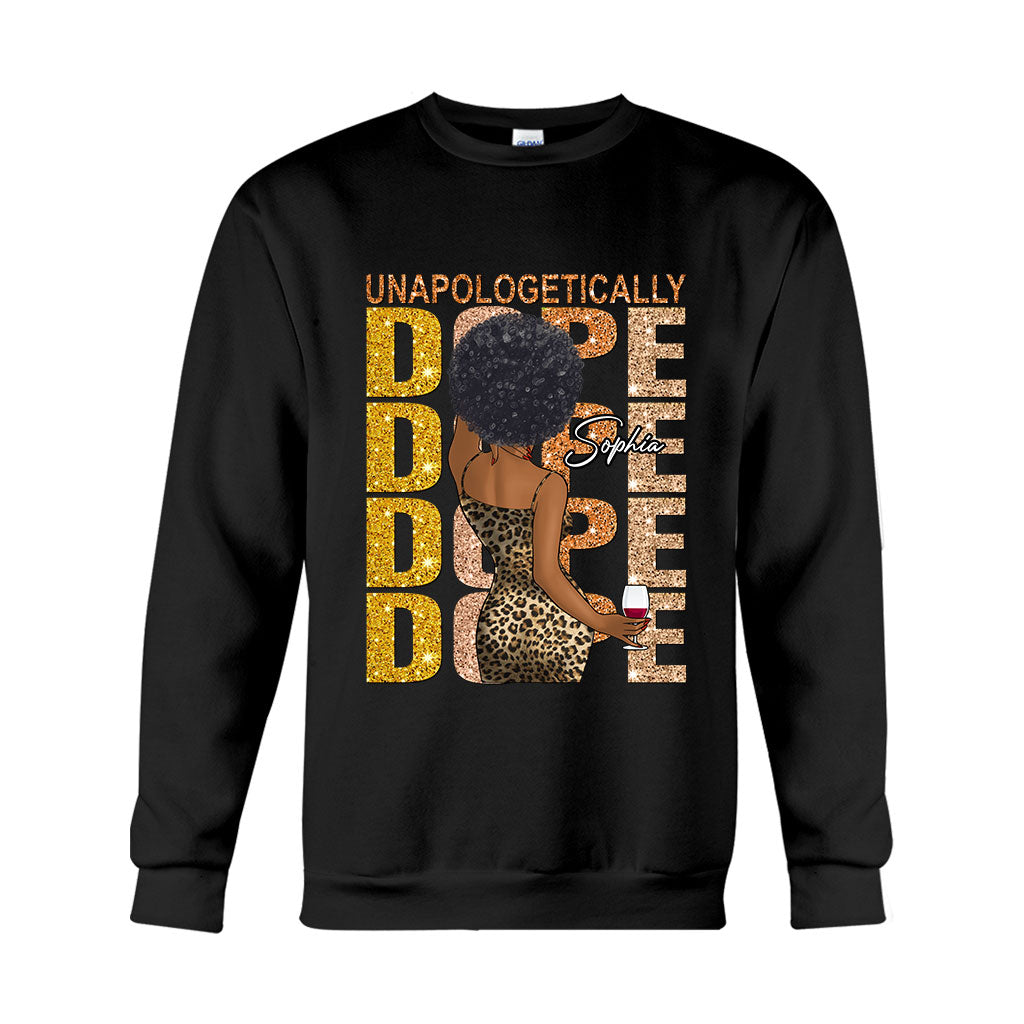 Unapologetically Dope - Personalized African American T-shirt And Hoodie