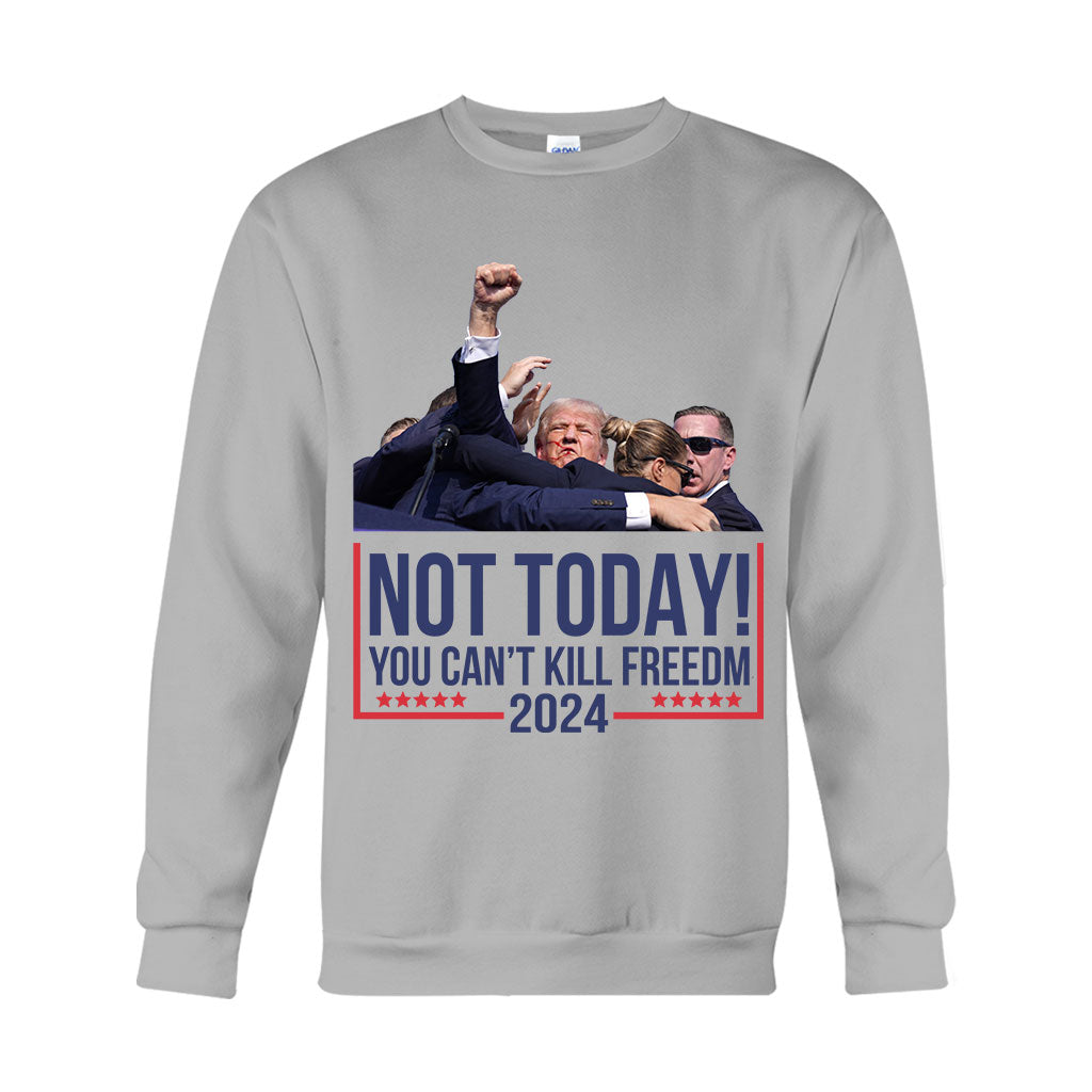 Not Today T-shirt, Never Surrender Shirt, Fight For America T-shirt, Retro Rally Shirt, Fight Fight Fight Shirt