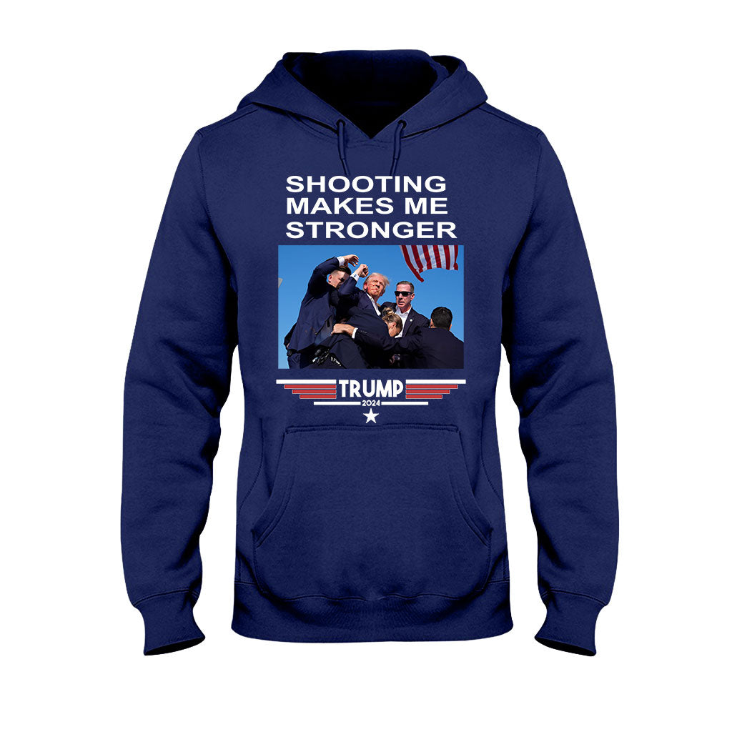 Sh00ting Make Me Stronger 2024 President Election Shirt
