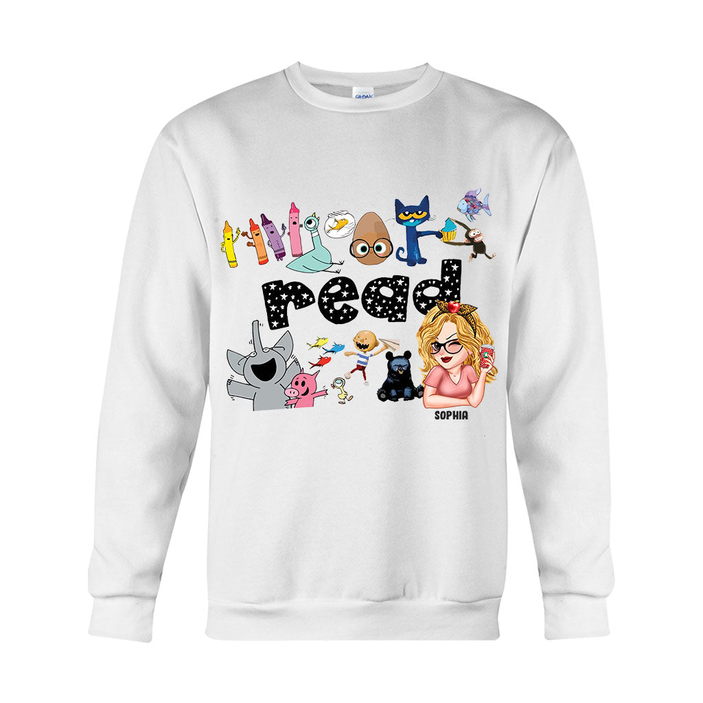 Read - Personalized Teacher T-shirt And Hoodie
