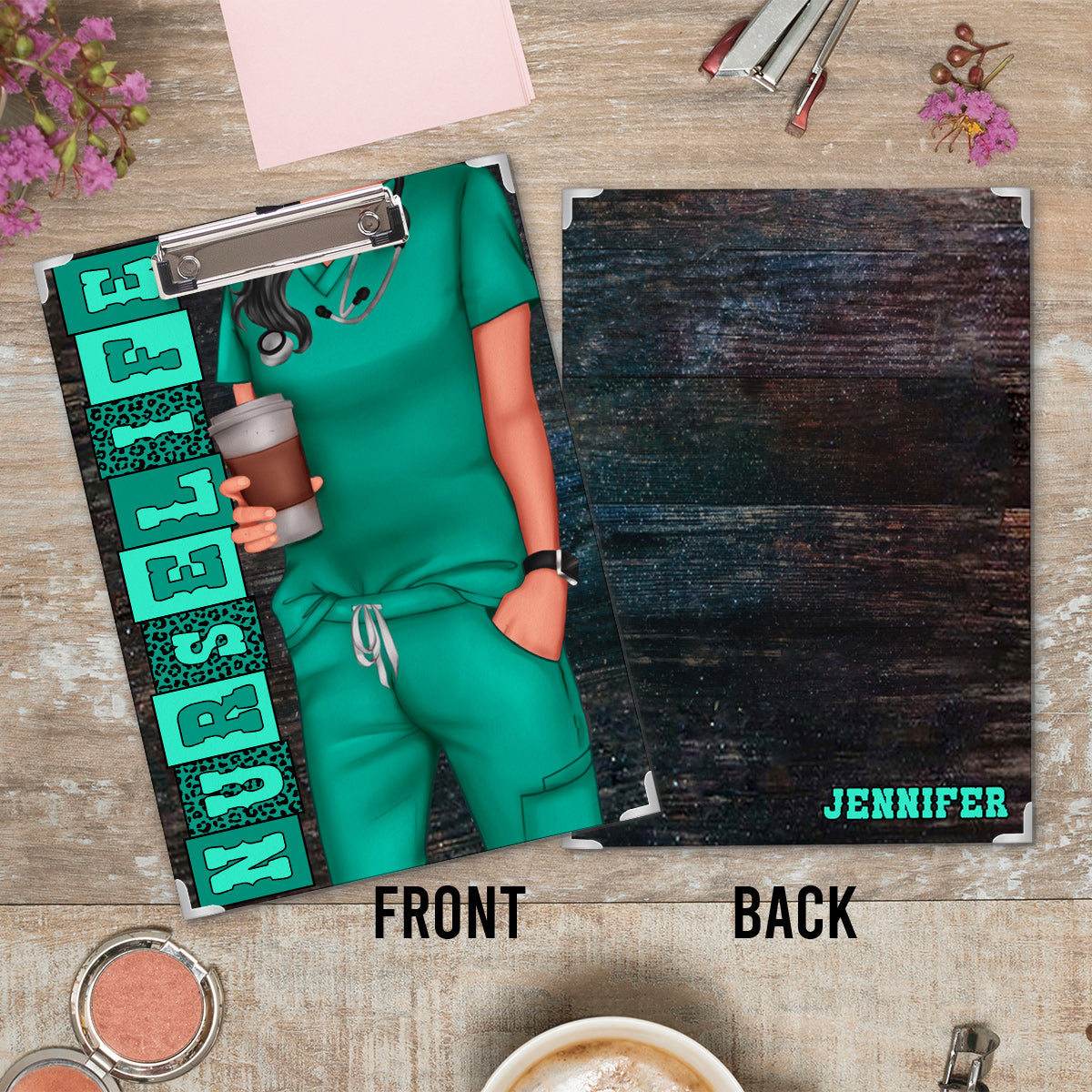 Nurse Life - Personalized Nurse Clipboard
