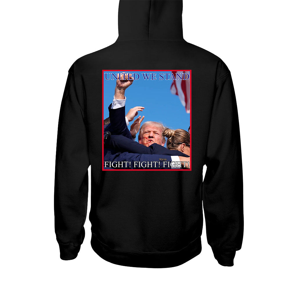 United We Stand Shirt, Never Surrender Shirt, Fight For America T-shirt, 2024 Rally Shirt, Fight Fight Fight Shirt