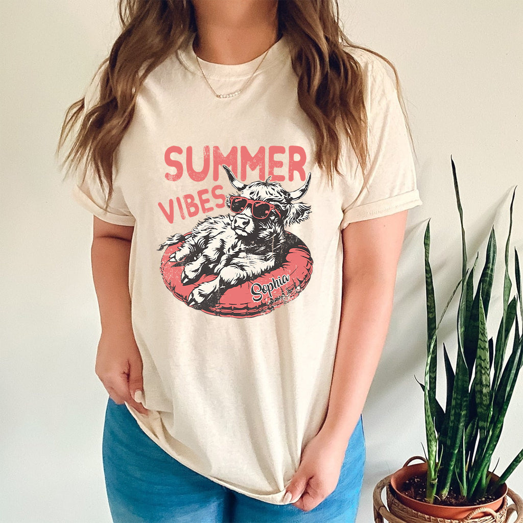Summer Vibes - Personalized T-shirt And Hoodie