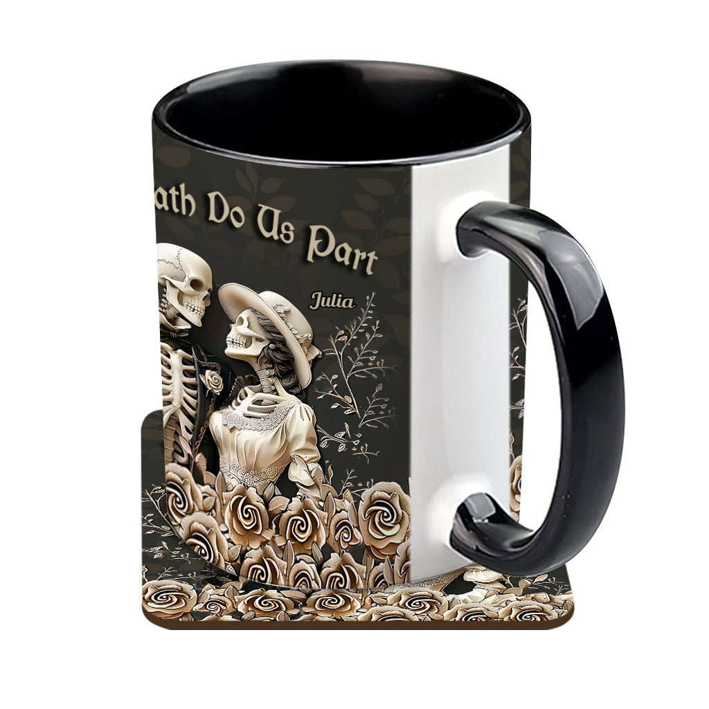 Till Death Do Us Part – Personalized Christmas Gift Mug for Couples