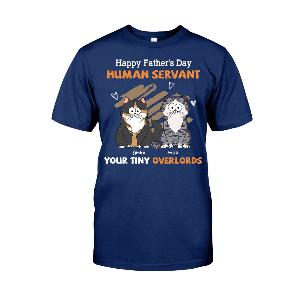 To My Human Servant - Personalized Cat T-shirt And Hoodie