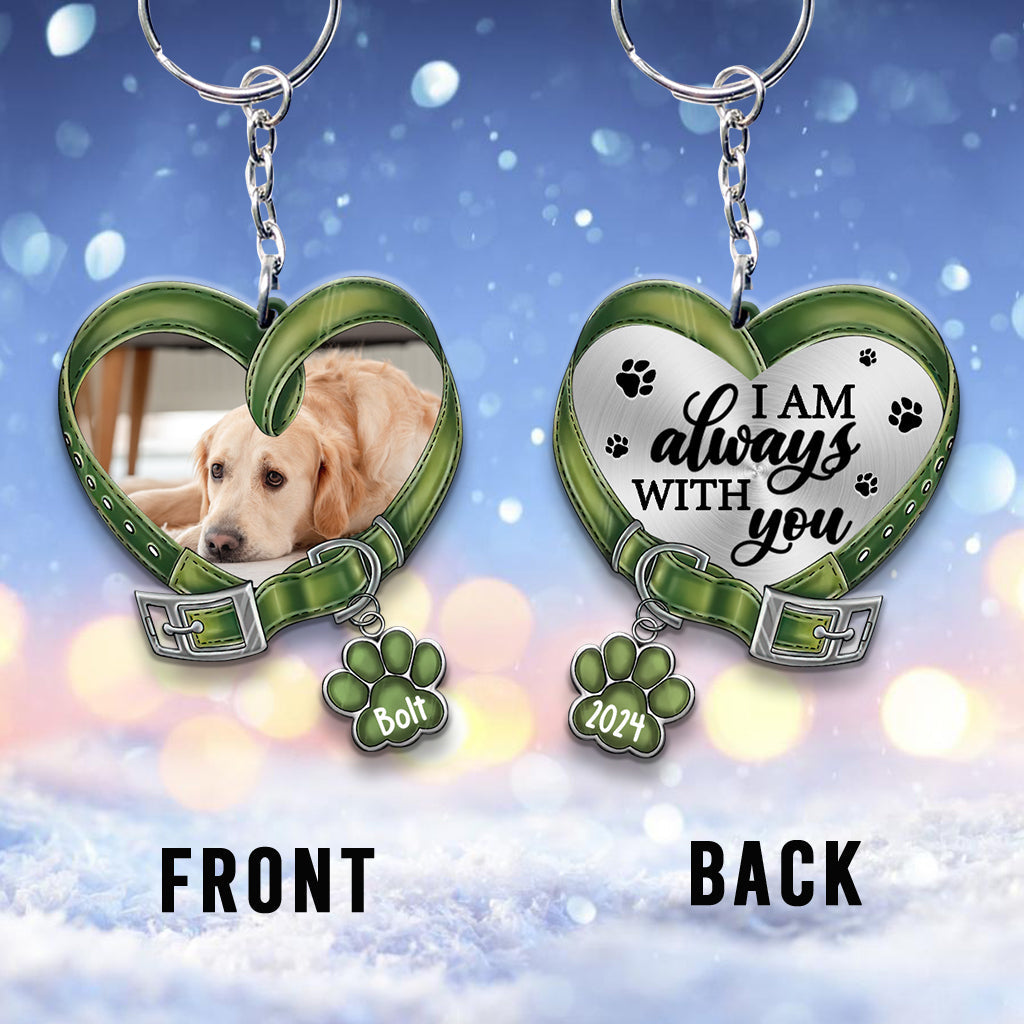 Saying Goodbye So Hard - Personalized Dog Keychain