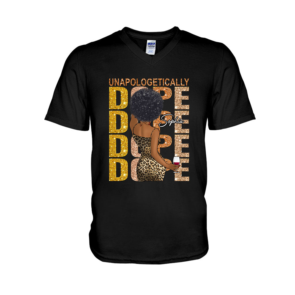 Unapologetically Dope - Personalized African American T-shirt And Hoodie