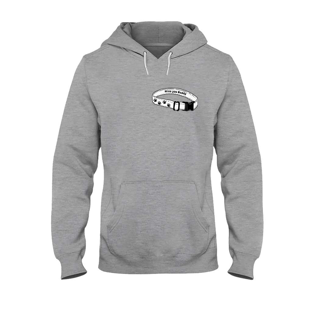 Miss You Collar - Personalized Dog T-shirt And Hoodie