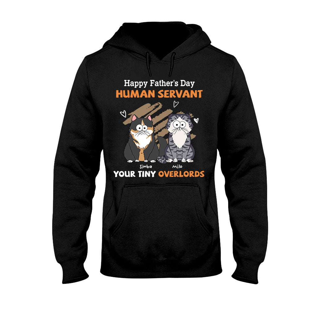To My Human Servant - Personalized Cat T-shirt And Hoodie