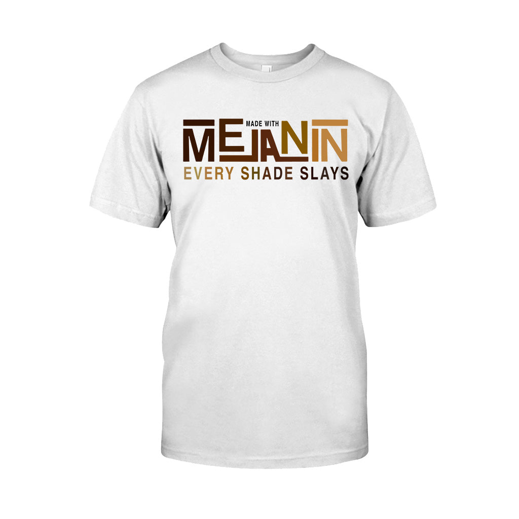 Made With Melanin - African American T-shirt And Hoodie