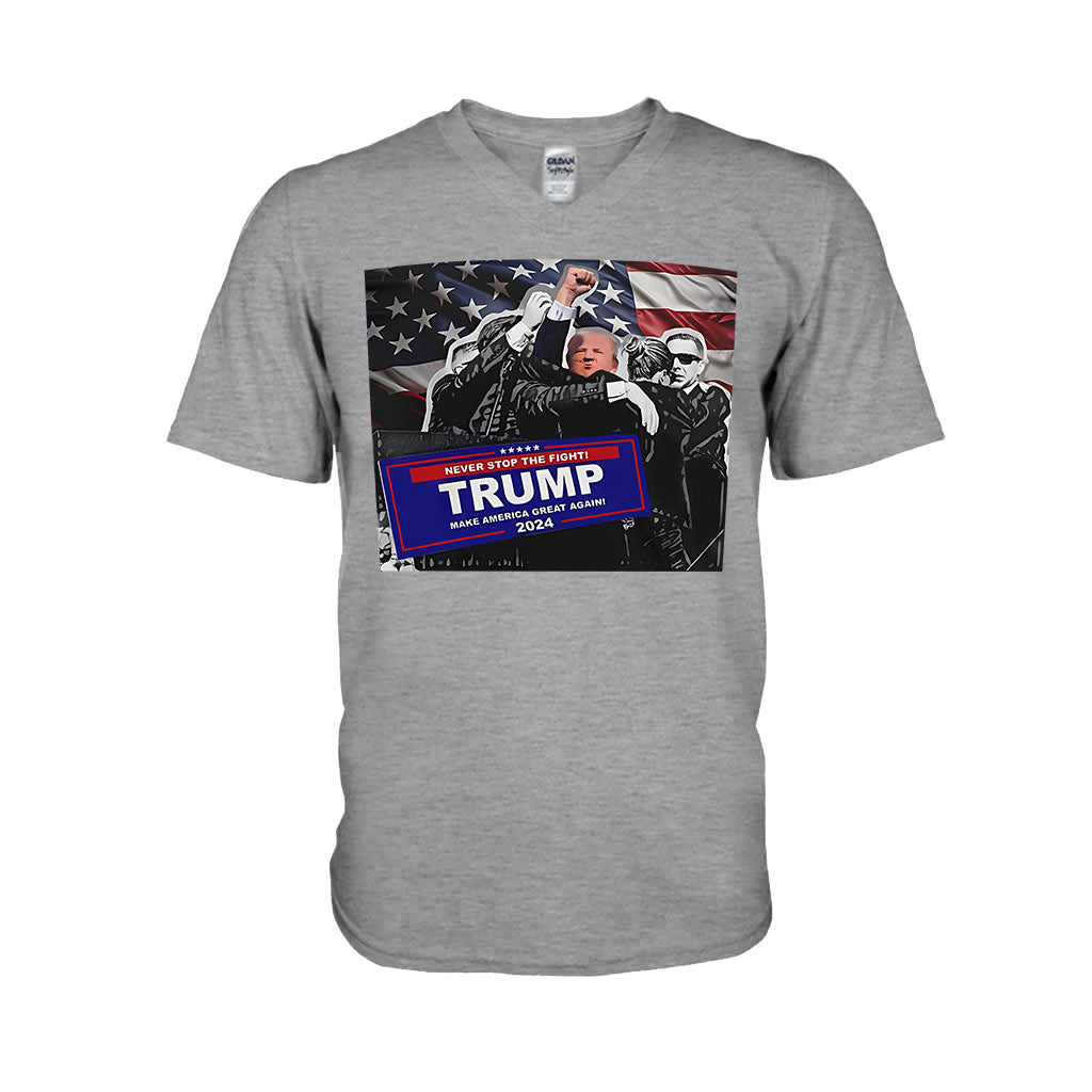 United We Stand Shirt, Never Surrender Shirt, Fight For America T-shirt, 2024 Rally Shirt, Fight Fight Fight Shirt