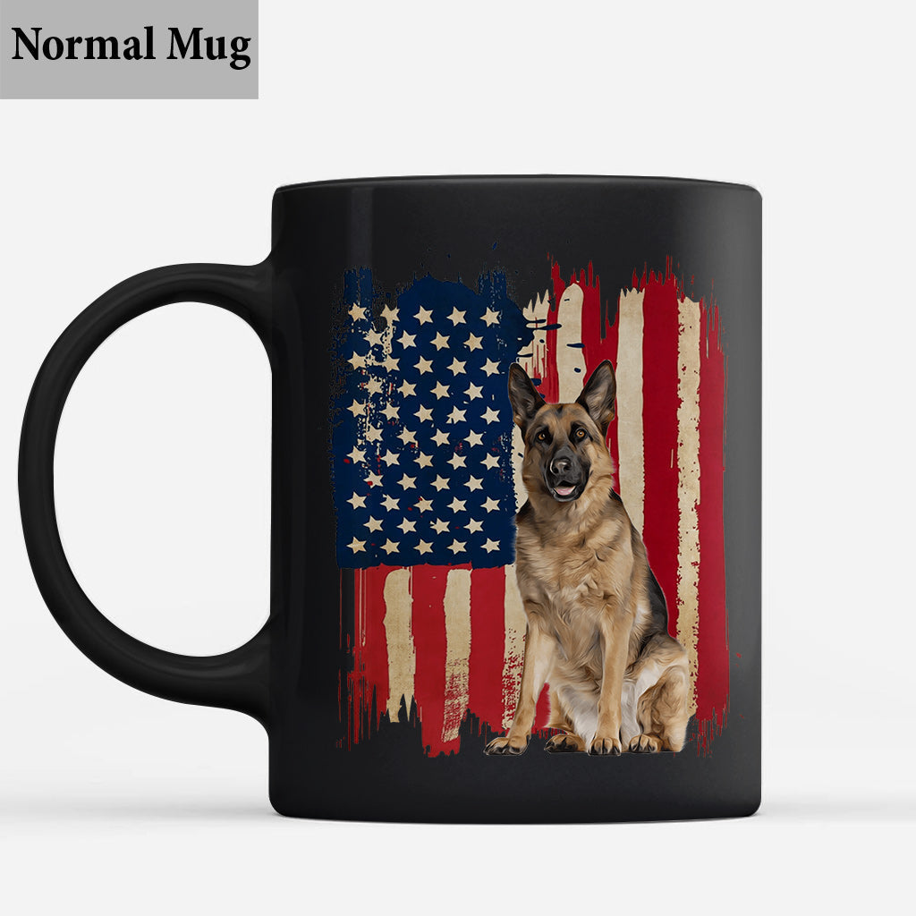 Puppy Flag - Personalized Dog Mug