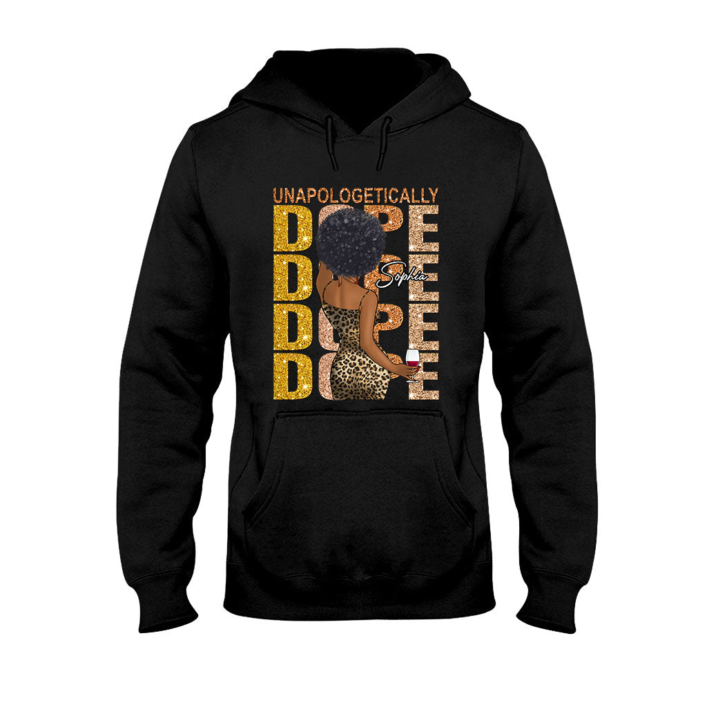 Unapologetically Dope - Personalized African American T-shirt And Hoodie