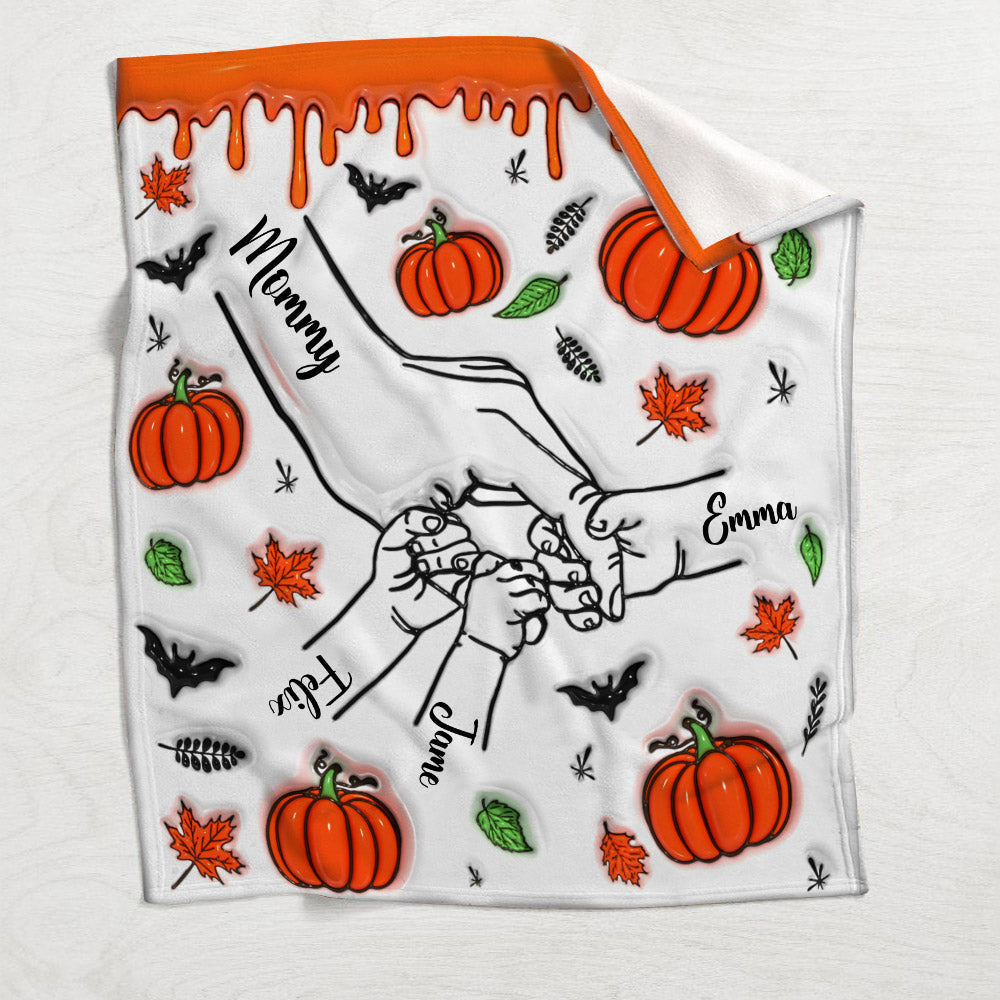 Halloween Mama/ Mimi/ Grandma... - Personalized Mother Blanket